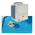 Swimming Pool EVI-Heat Pump with Titanium Heat Exchanger, High COP Outdoor Water Heater